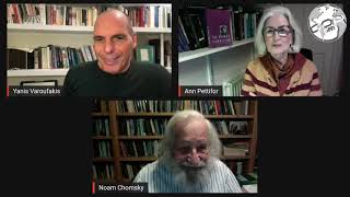 Thumbnail for Yanis Varoufakis, Ann Pettifor and Noam Chomsky: A green future beyond capitalism
