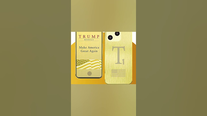 Трамп сделал телефон — встречайте Trump Mobile T1