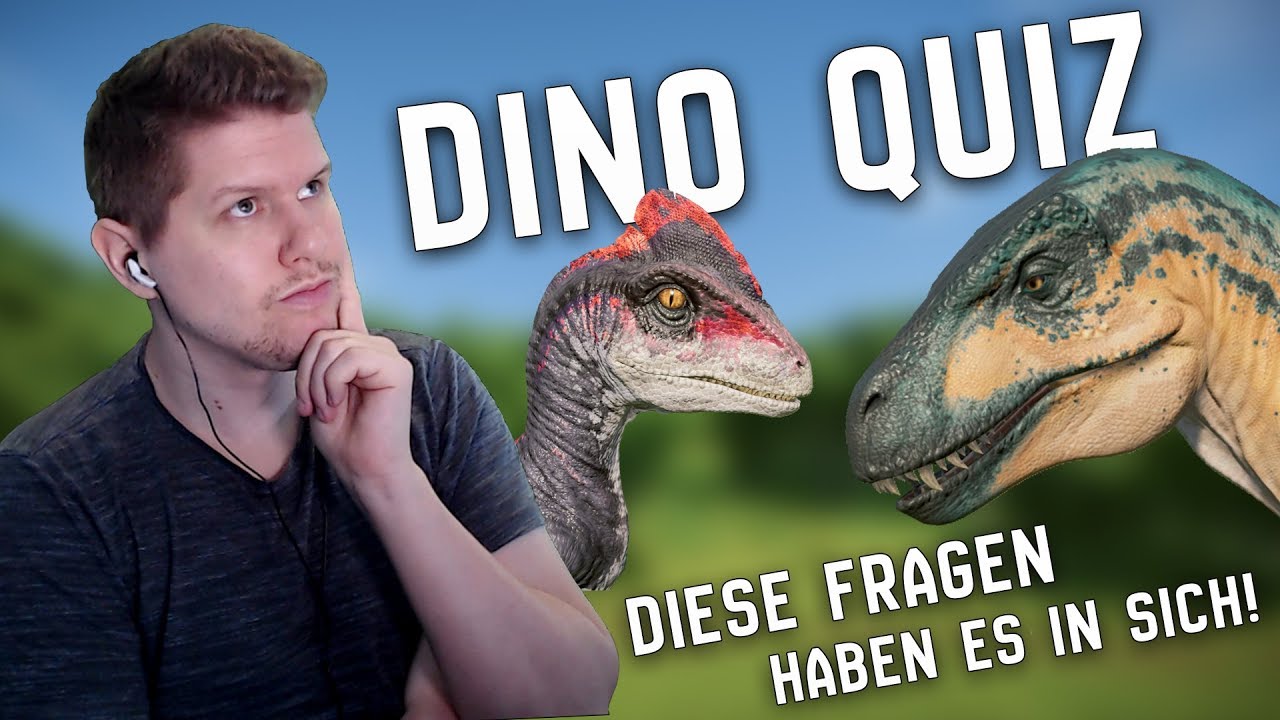 DINOSAURIER QUIZ - Diese Fragen haben es in sich! - YouTube