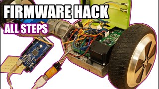 HOVERBOARD HACK - Firmware change - ALL STEPS