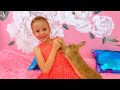 Nastya cuida a sus animales cuentos divertidos para nios coleccin de 20 minutos