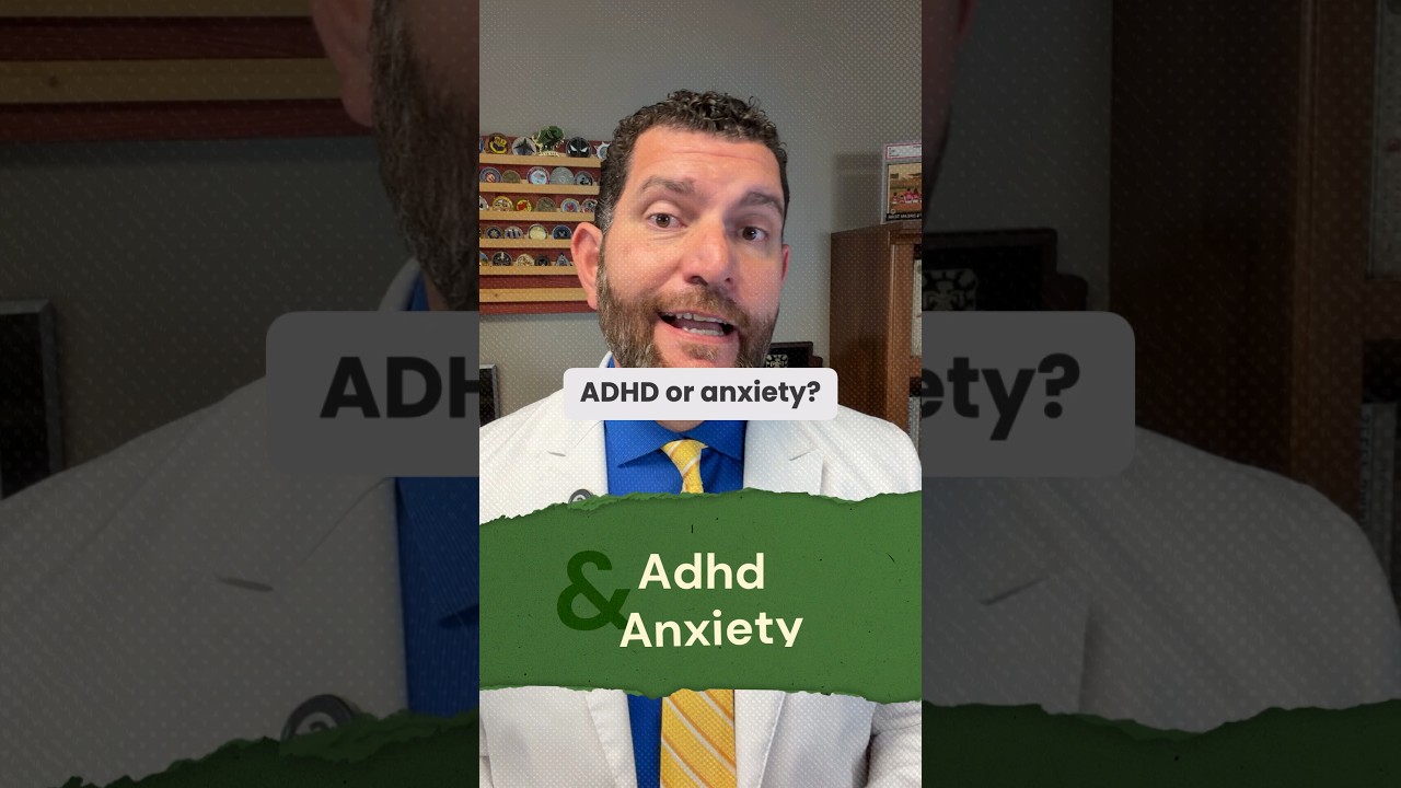 ADHD vs Anxiety — One Question Tells You Which #shorts