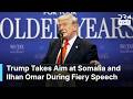 Trump Calls Somalia “Filthy, Disgusting and Dirty,” Lashes Out at Ilhan Omar in Fiery Speech | AC1N
