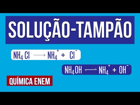 SOLUÇÃO-TAMPÃO: equilíbrio químico
