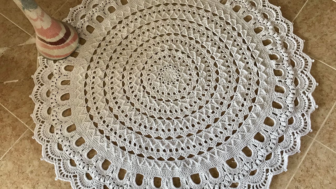 YUVARLAK ÖRGÜ PASPAS MODELİ- PART 3