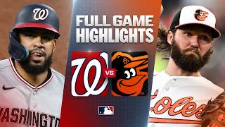 NATIONALS vs. ORIOLES: Official Full Game Highlights (June 27) | 2026 MLB Season