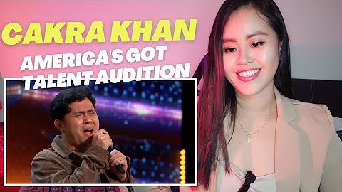 CAKRA KHAN - Americans Got Talent Auditions | AGT 2023 | REACTION VIDEO