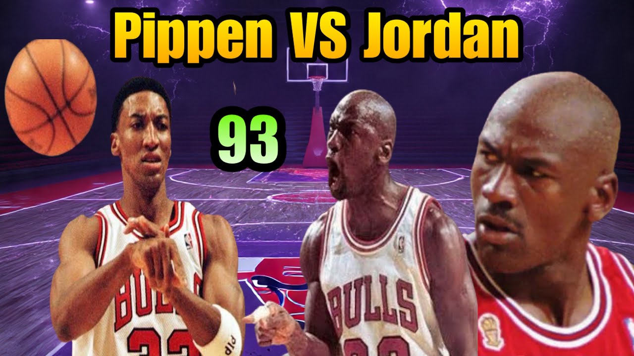 Jordan VS Pippen 1993 NBA Finals