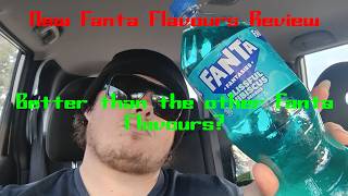 I have never seen a turquoise Fanta before! (New Fanta Flavours Review)