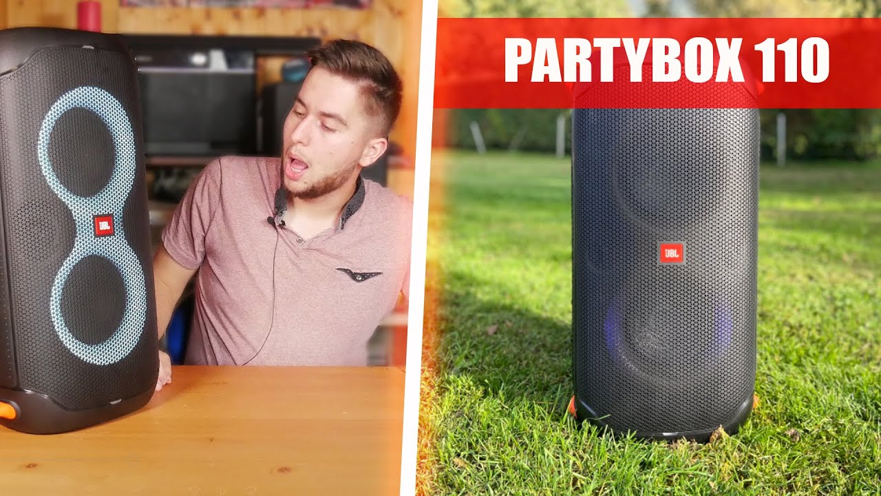 Test de l'enceinte JBL PartyBox 110 : notre avis et verdict