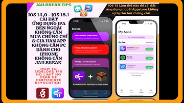 [IOS17 - IOS18] CÀI ĐẶT APP VIP NGOÀI APPSTORE KHÔNG CẦN MUA CHỨNG CHỈ & GIA HẠN NO PC VỚI SIDESTORE
