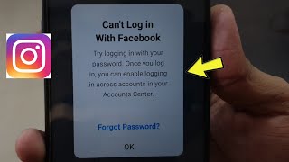 Instagram Fix: Can't Login with Facebook Problem Solved