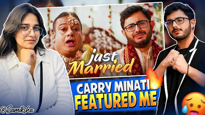 CARRY KI SHAADI 😭 Reaction | Q&A 2024 CARRYMINATI | Samiksha Sengar