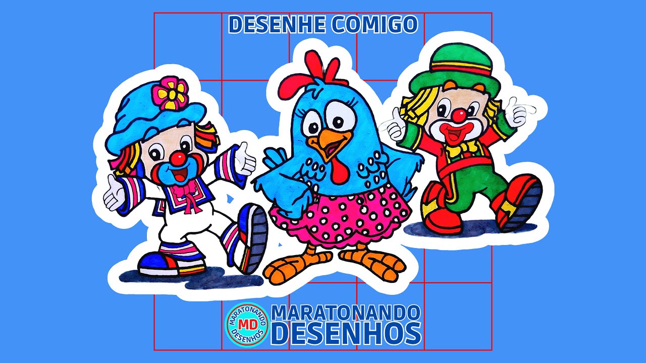 Como desenhar o Patati e Patatá/GALINHA PINTADINHA#desenhar - YouTube