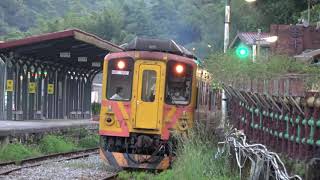 (4K) 4735次 DRC1000柴油客車三輛編組(八斗子端DRC1027, DRC1034, DRC1033菁桐端)
