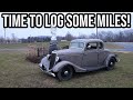 Adding Vintage Turn Signals and First Drive of 1934 Ford Barn Find!!
