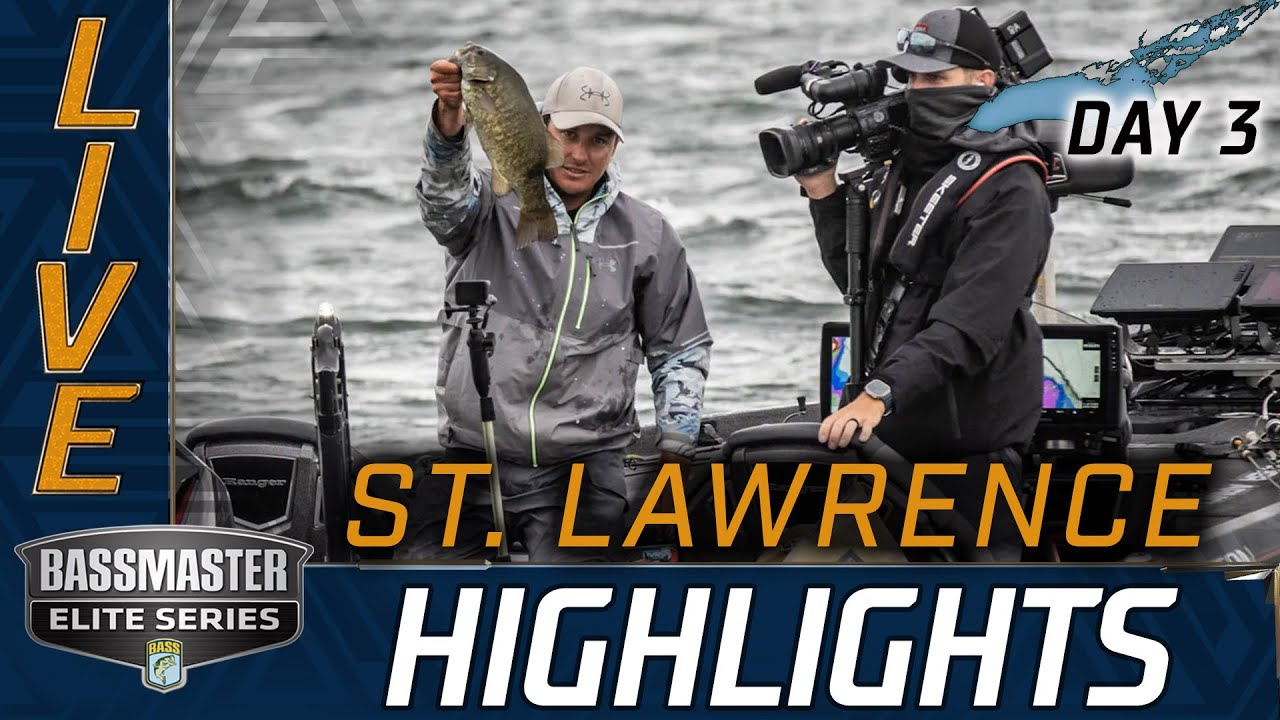 Highlights: Day 3 Bassmaster action at the St. Lawrence River