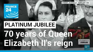 A look back at 70 years of Queen Elizabeth II's reign • FRANCE 24 English