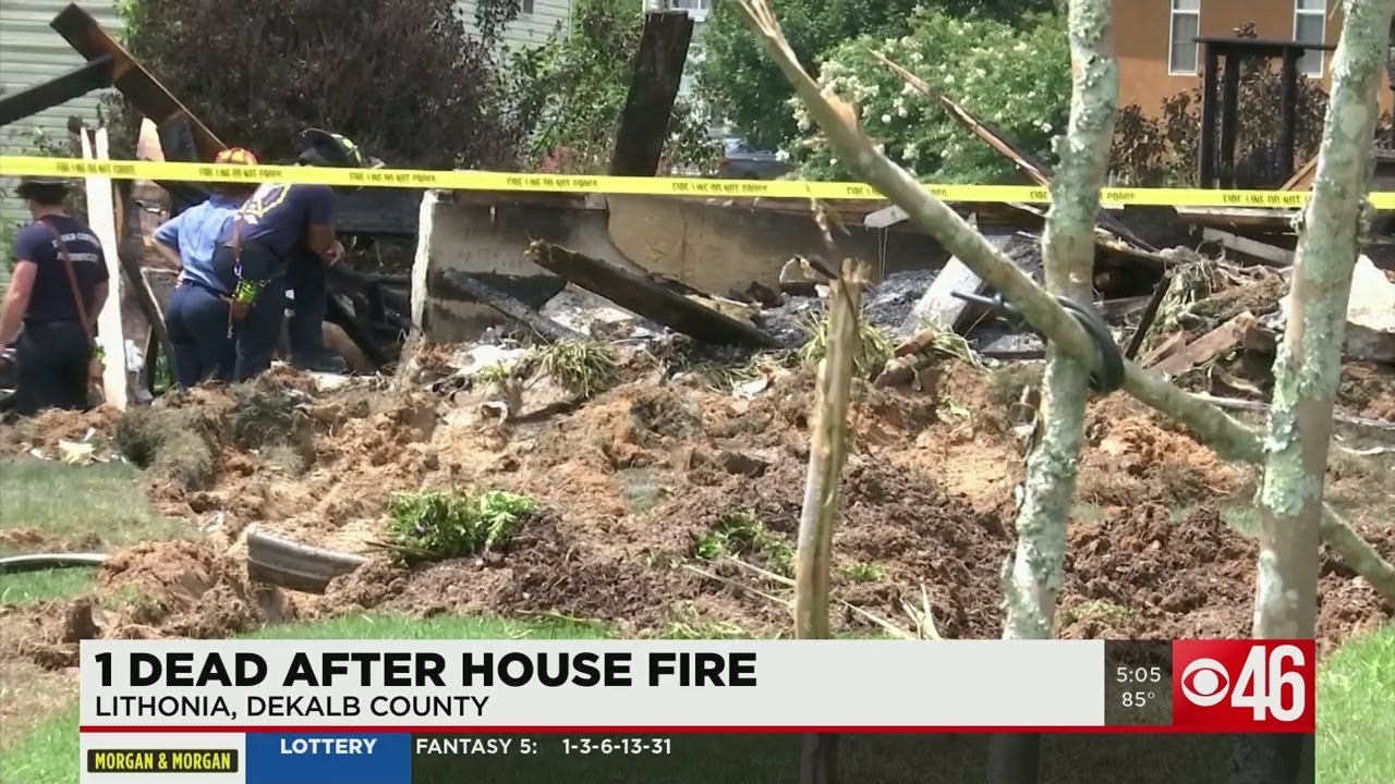 One dead after house fire - YouTube