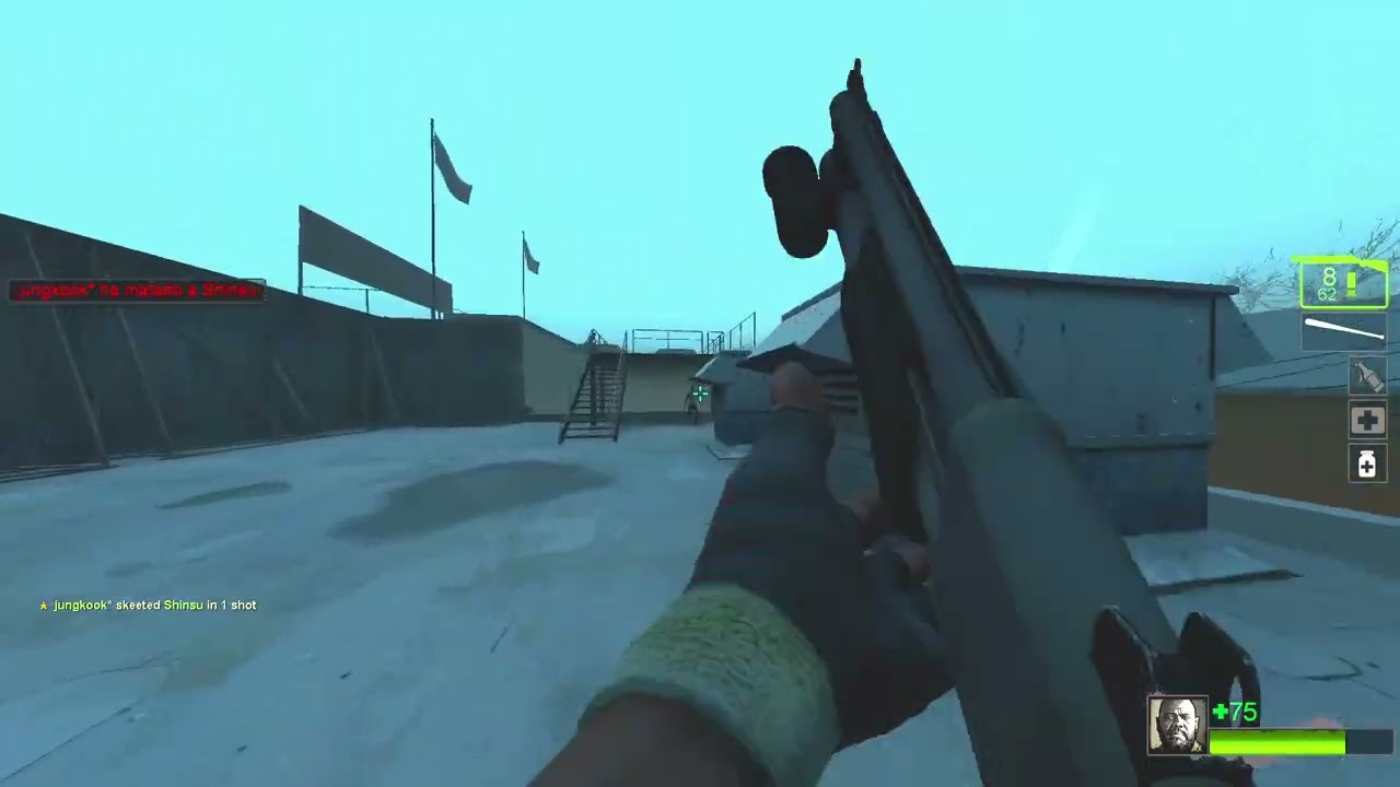 1v1 jungkook* vs Shinsu - Dark Carnival L4D2