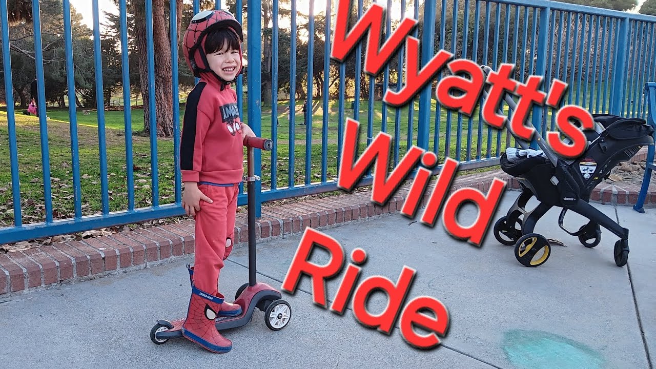 Wyatt's (literal) Wild Ride #family #familyvlog - YouTube