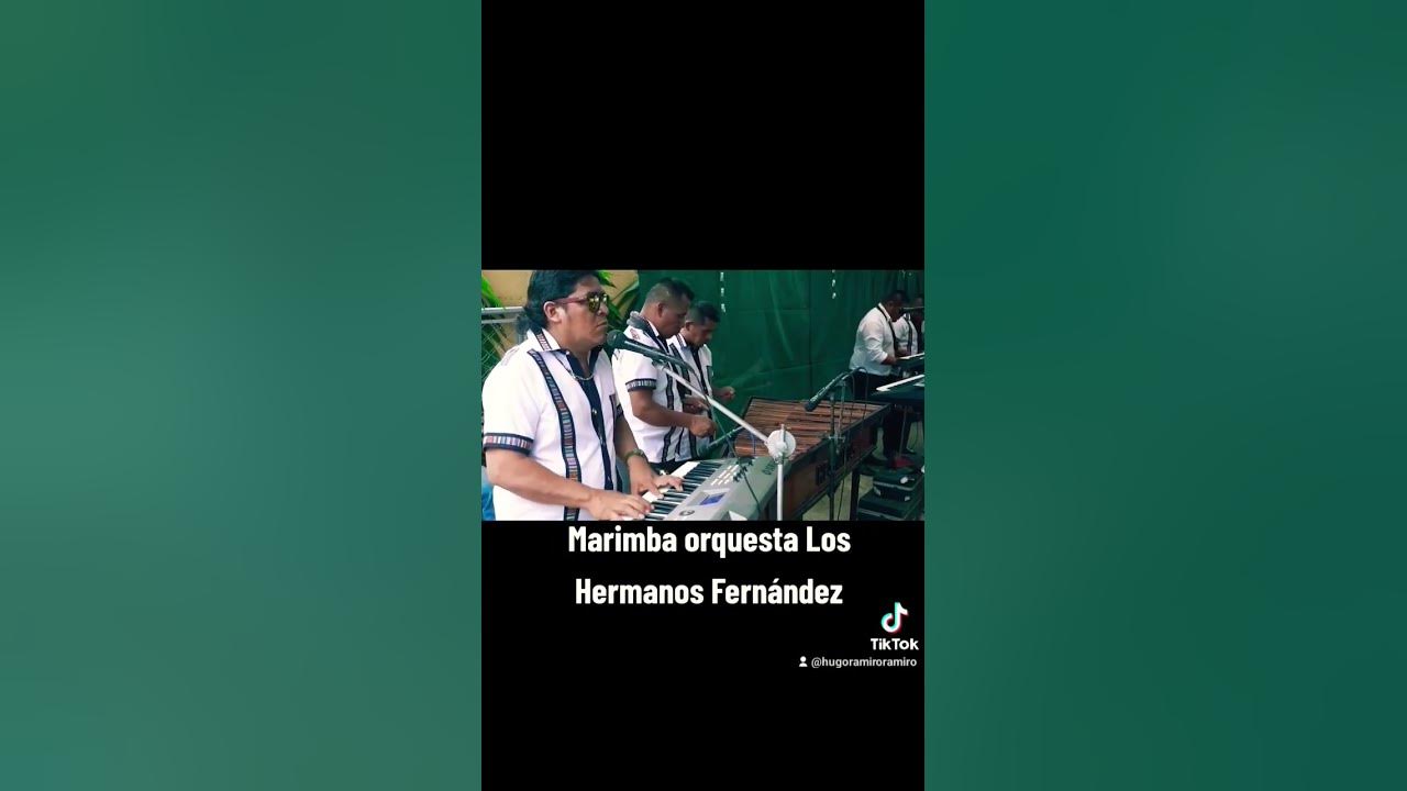Marimba orquesta Los Hermanos Fernández YouTube