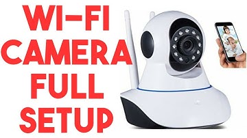 wifi camera setup P2P easy setup for iphone/android/pc-how to setup