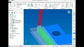 Power mill tutorial28,Craeting Mirror program using current regular program