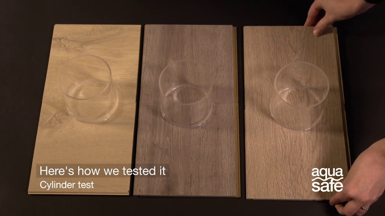 Pergo Laminate AquaSafe technology Test