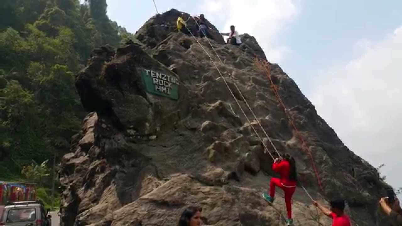Tenzing rock and Gombu rock , Darjeeling