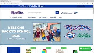 How to approve a School Supply Requisition on the Kurtz Bros. website