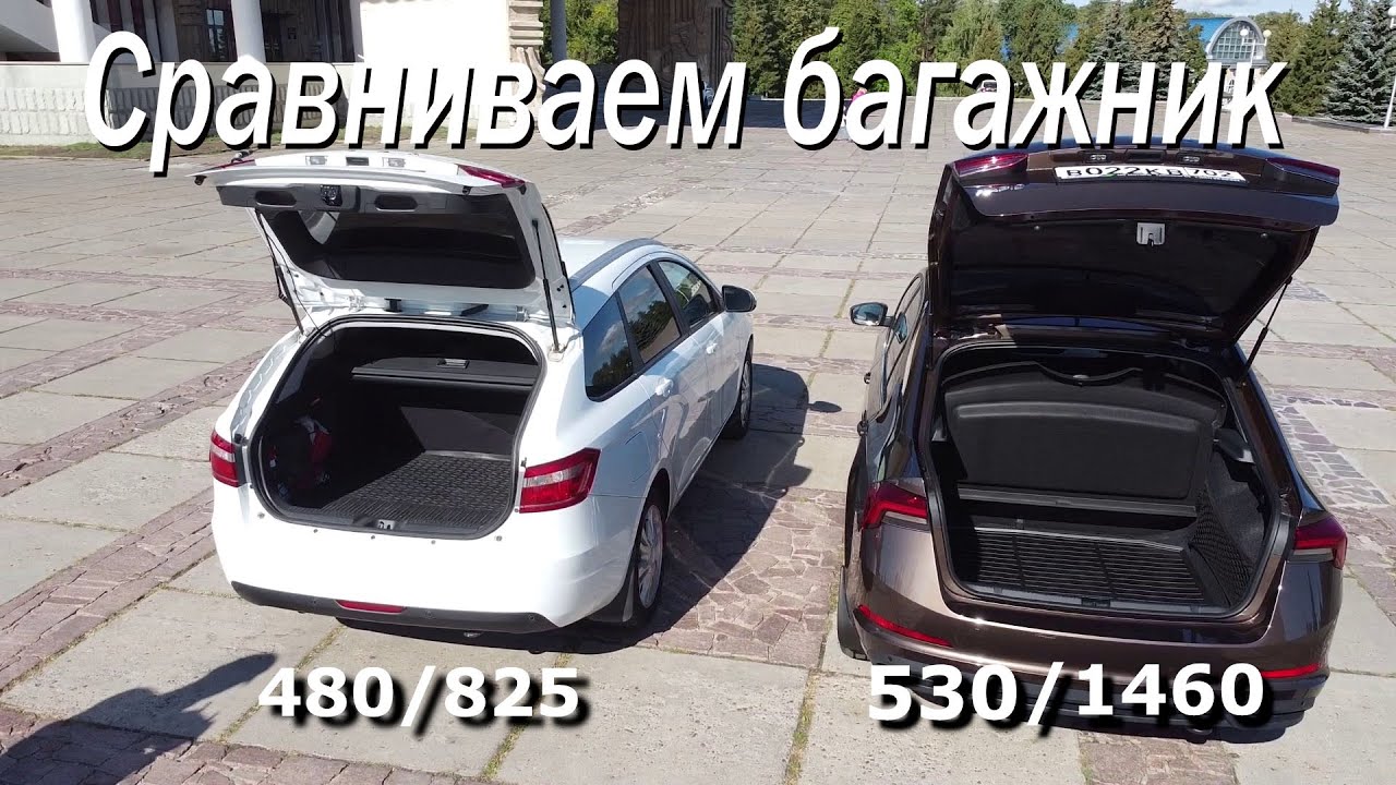 Шкода рапид багажник литров