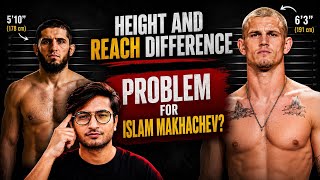 REAL Problem for Islam Makhachev? | Ian Garry & Islam Makhachev Height & Reach Breakdown