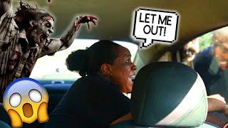 Locking Fiancée in Haunted Car prank! *Hilarious & Scared Reactions* 😱🚗