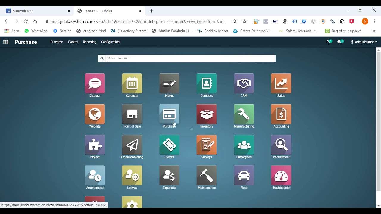 Automation in inventory module with re-ordering rules - YouTube