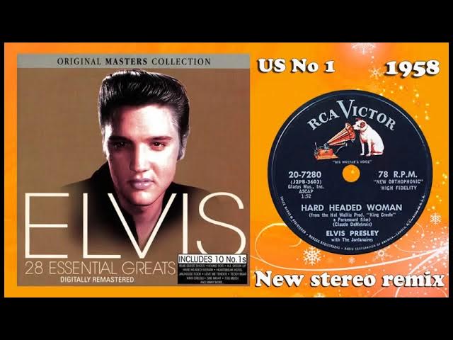 Elvis Presley - Hard Headed Woman - 2022 stereo remix