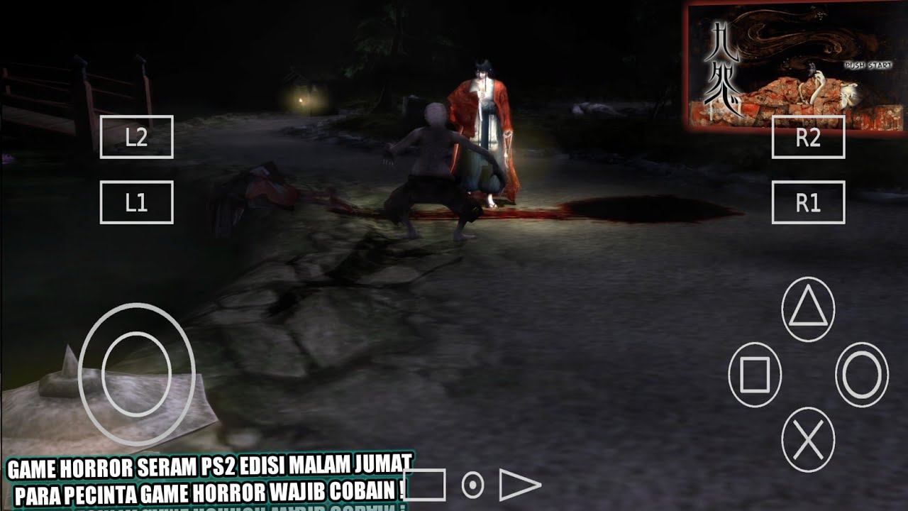 Game Horror PS2 Edisi Malam Jumat - KuOn Gameplay