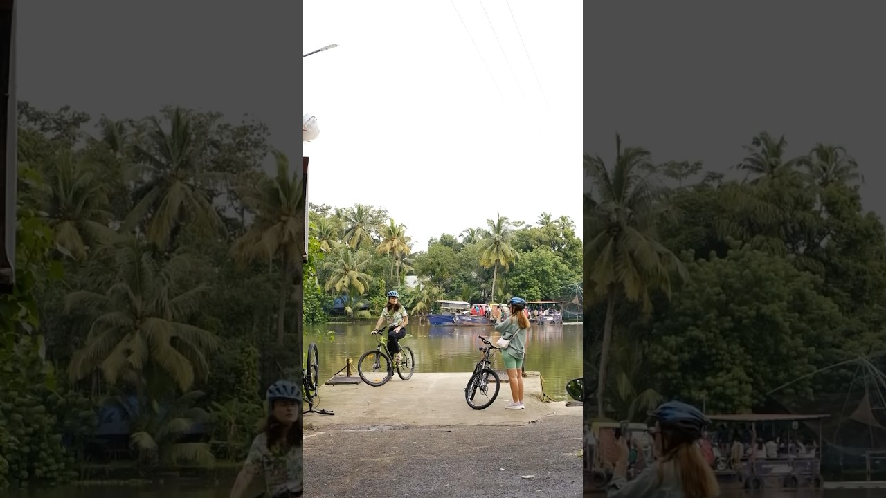 Kochi Island Hopping Tour. Guided Cycling tour to explore the Hidden Islands in Kochi