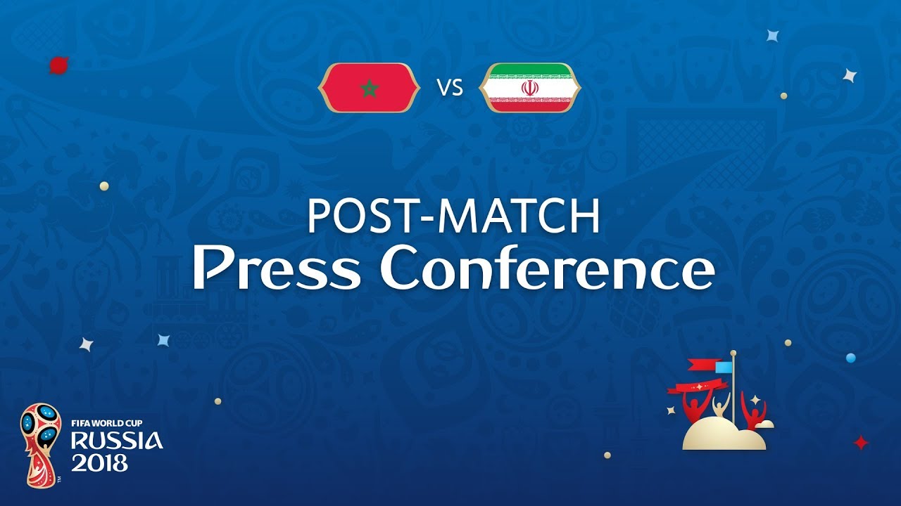 FIFA World Cup™ 2018: Morocco v. IR Iran - Post Match PC
