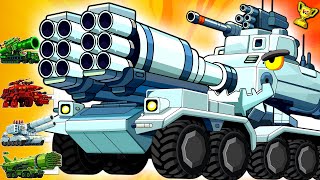White Rocket Titan vs Missile Army – Ultimate Multi-Launcher Showdown!