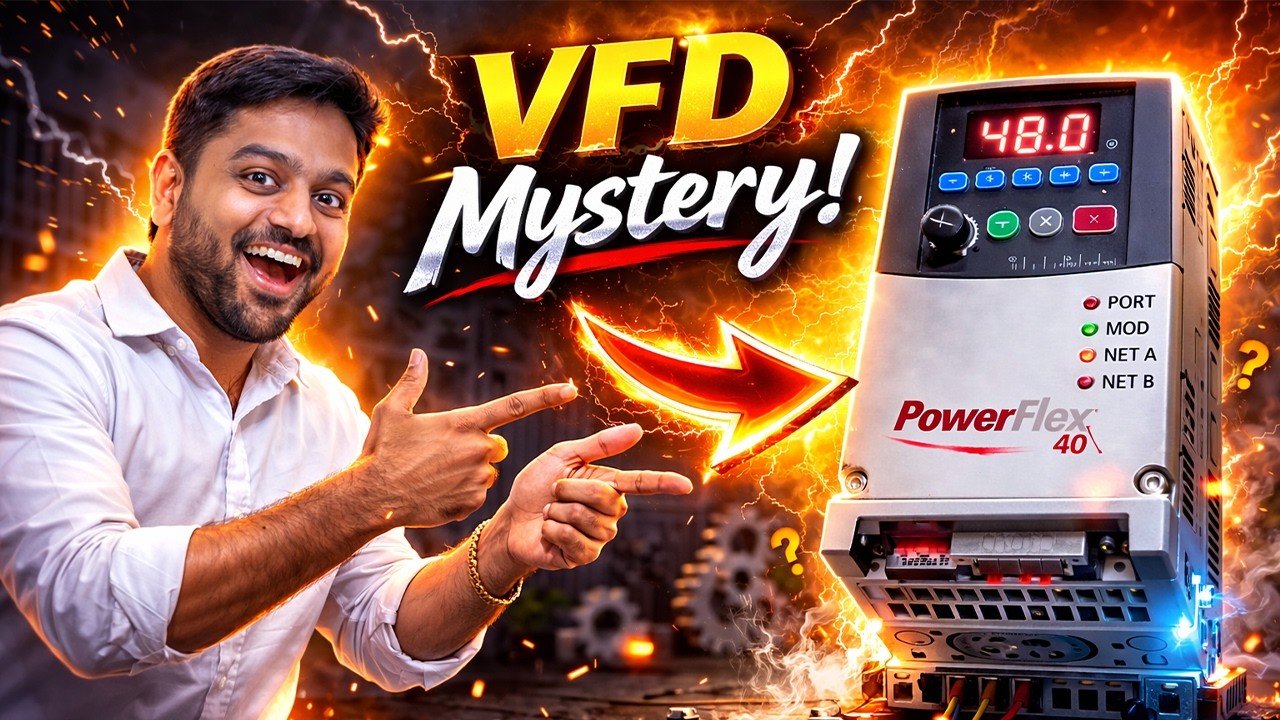 இது தெரியாம போச்சே? PowerFlex 40 😳 3 Phase VFD AC Drive Truth Revealed!