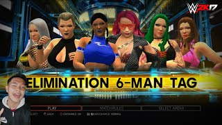 WWE 2K17 PS3 - Team Raw vs. Team SmackDown - Women's Elimination Match: Survivor Series 2021 screenshot 5