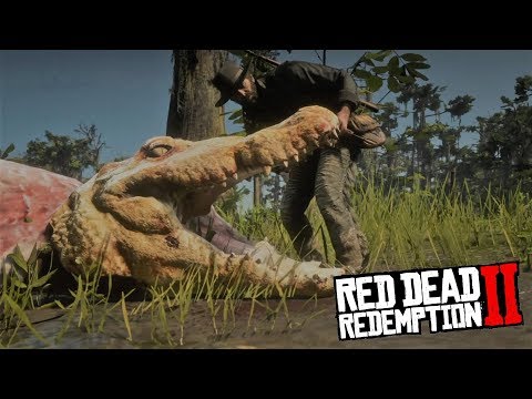 Видео: Легендарный АЛЛИГАТОР в Red Dead Redemption 2 ► ГДЕ НАЙТИ?