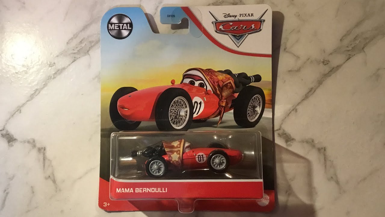 Mattel Disney Cars Mama Bernoulli NEW 2021 UNBOXING