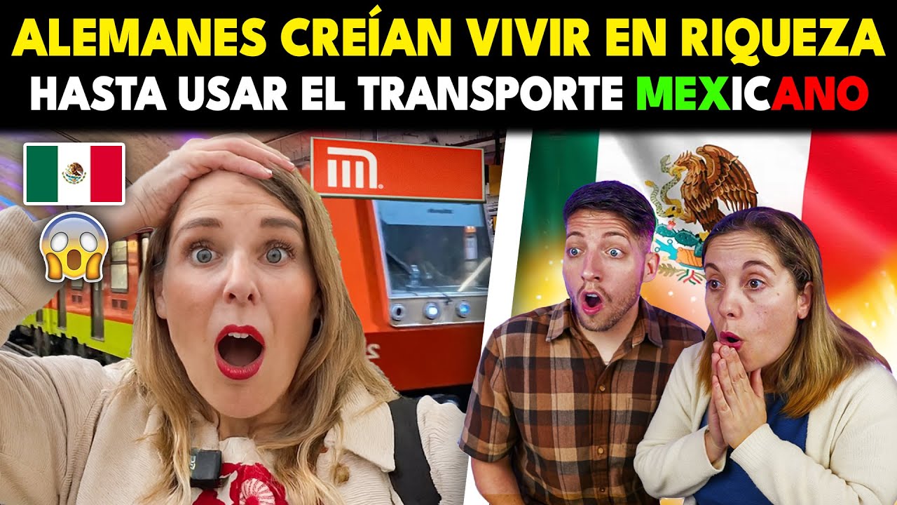 ALEMANES PENSABAN QUE ERAN POTENCIA MUNDIAL EN TRANSPORTE PÚBLICO HASTA QUE VISITARON MEXICO 🇲🇽
