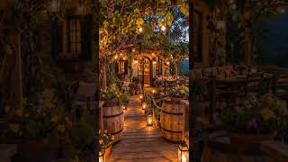AI Tree House Vineyard Reveal 🔥 #Shorts #AI #BeforeAfter #Luxury #Treehouse #skyvillas #cottage