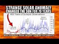Unexplained solar cycle anomaly found in ancient texts maunder minimum