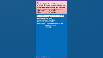 MCQ 7| Goodwill| T S Grewal 2024| Class 12| Accounts| Shorts| Solutions of T S Grewal @learnwithease