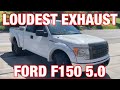 Top 4 LOUDEST EXHAUST Set Ups for Ford F 150 5.0L COYOTE V8 (Vol.1)!