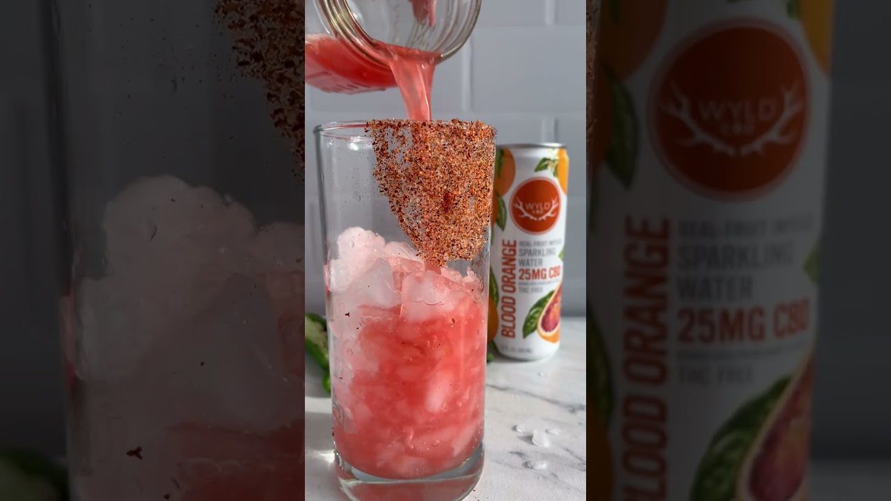 Spicy Blood Orange Mocktail 🍊